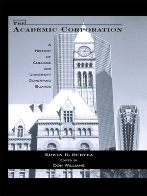cover image of The Academic Corporation